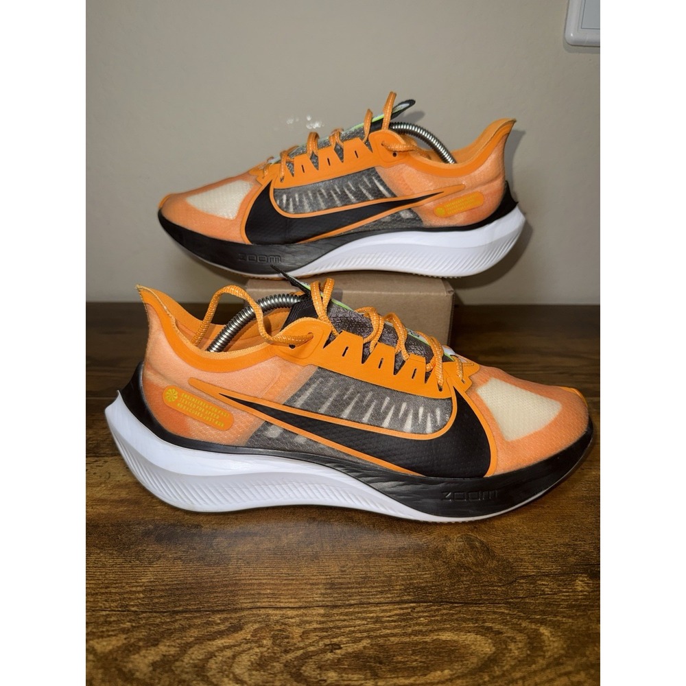Nike Zoom Gravity Kumquat Orange Black White Sneakers CT1595-800 Mens Size 11.5